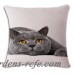 Show Moe lindo gato enojado Cojines impreso Lino familia afecto sofá asiento de coche Casa Hogar decorativas Mantas Almohadas ali-48689376